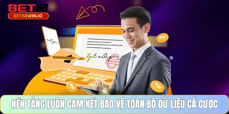 Nền tảng luôn cam kết bảo vệ toàn bộ dữ liệu cá cược Nền tảng luôn cam kết bảo vệ toàn bộ dữ liệu cá cược